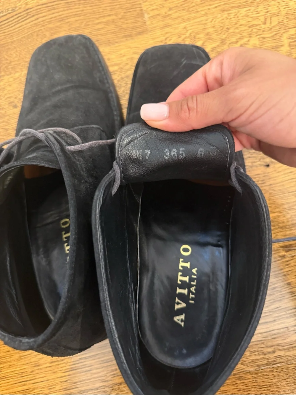 Black Suede Men's Chukka Boots - Sleek Lace-Up Style